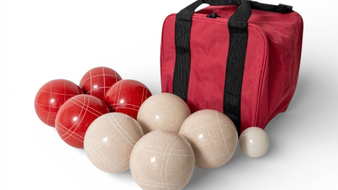 107mm 8 ball bocce set bundle, the standard tournament configuration recommended for most adult players in 2026