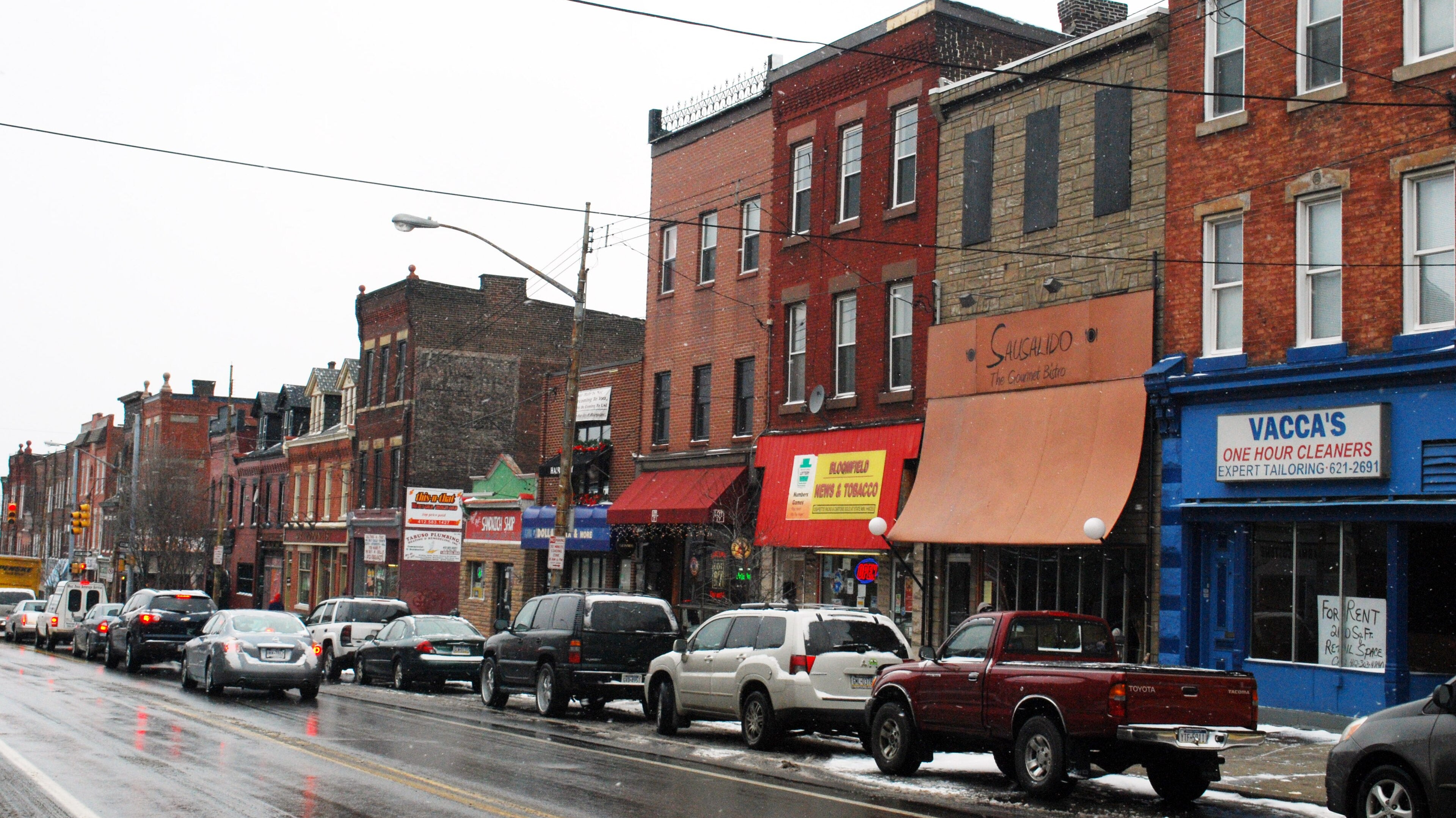 Lower Bloomfield neighborhood Pittsburgh PA, the heart of Little Italy bocce culture