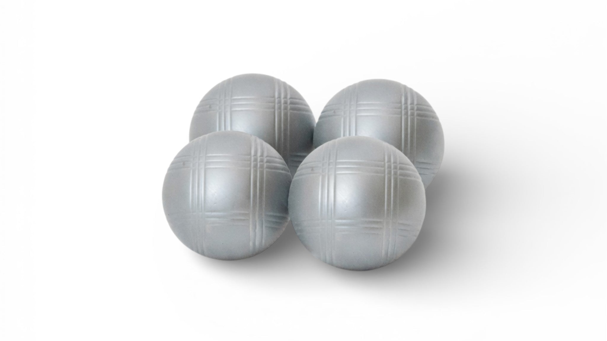 Travel bocce ball set compact format