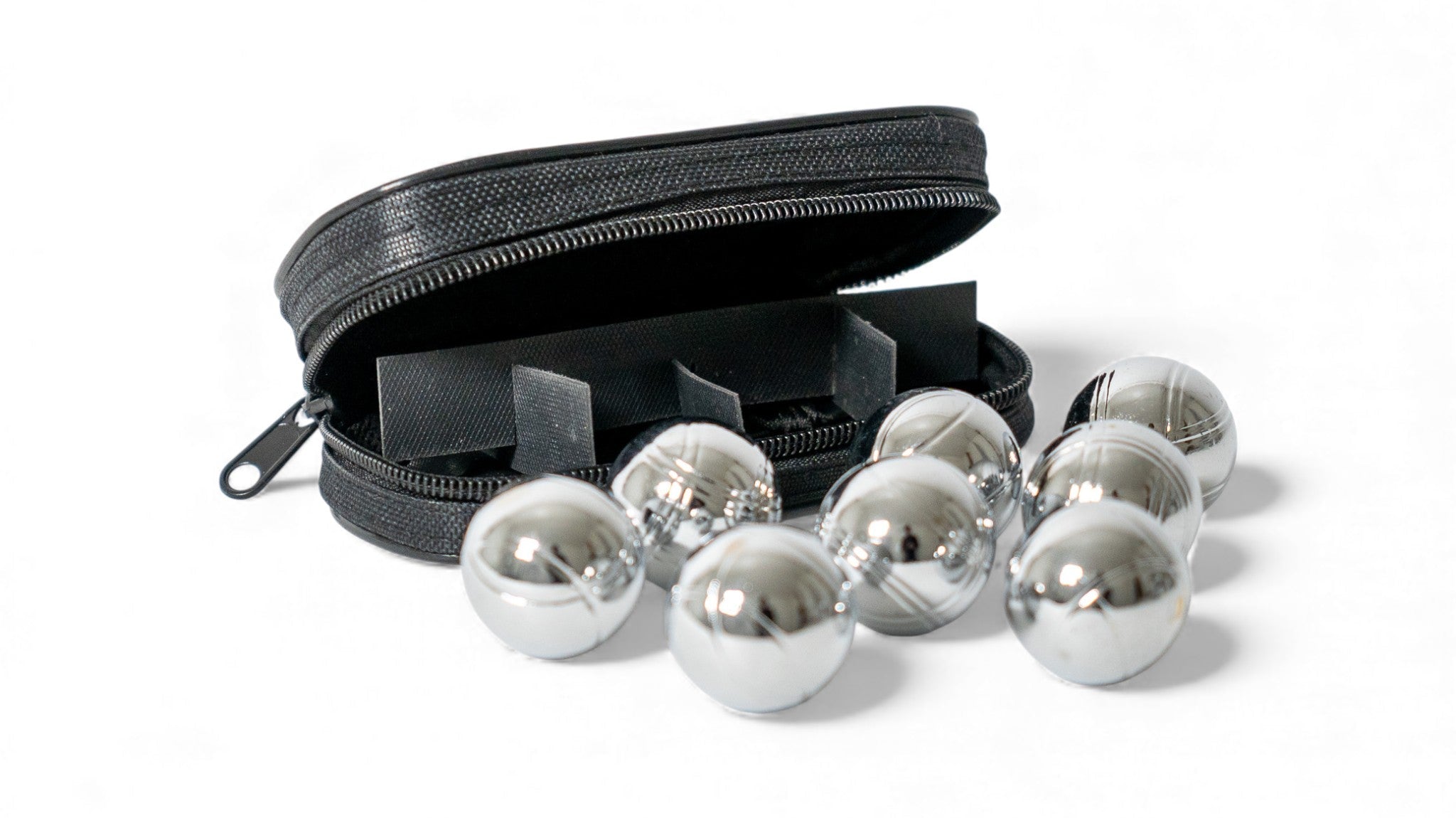 Bocce rules for measuring close calls with 30 mm mini metal set