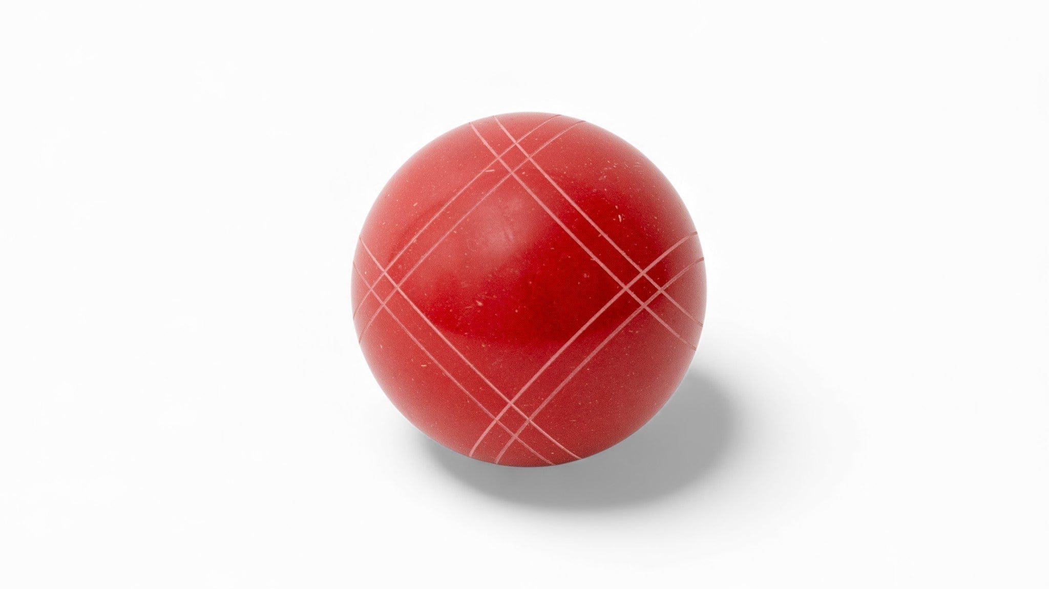 Red solid color bocce ball replacement