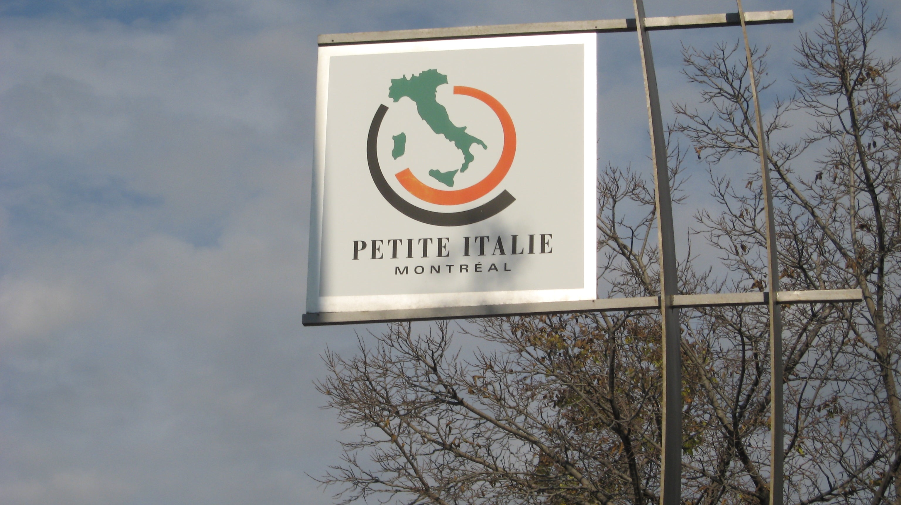 Little Italy district in Montreal, a hub of Italian-Canadian bocce club culture