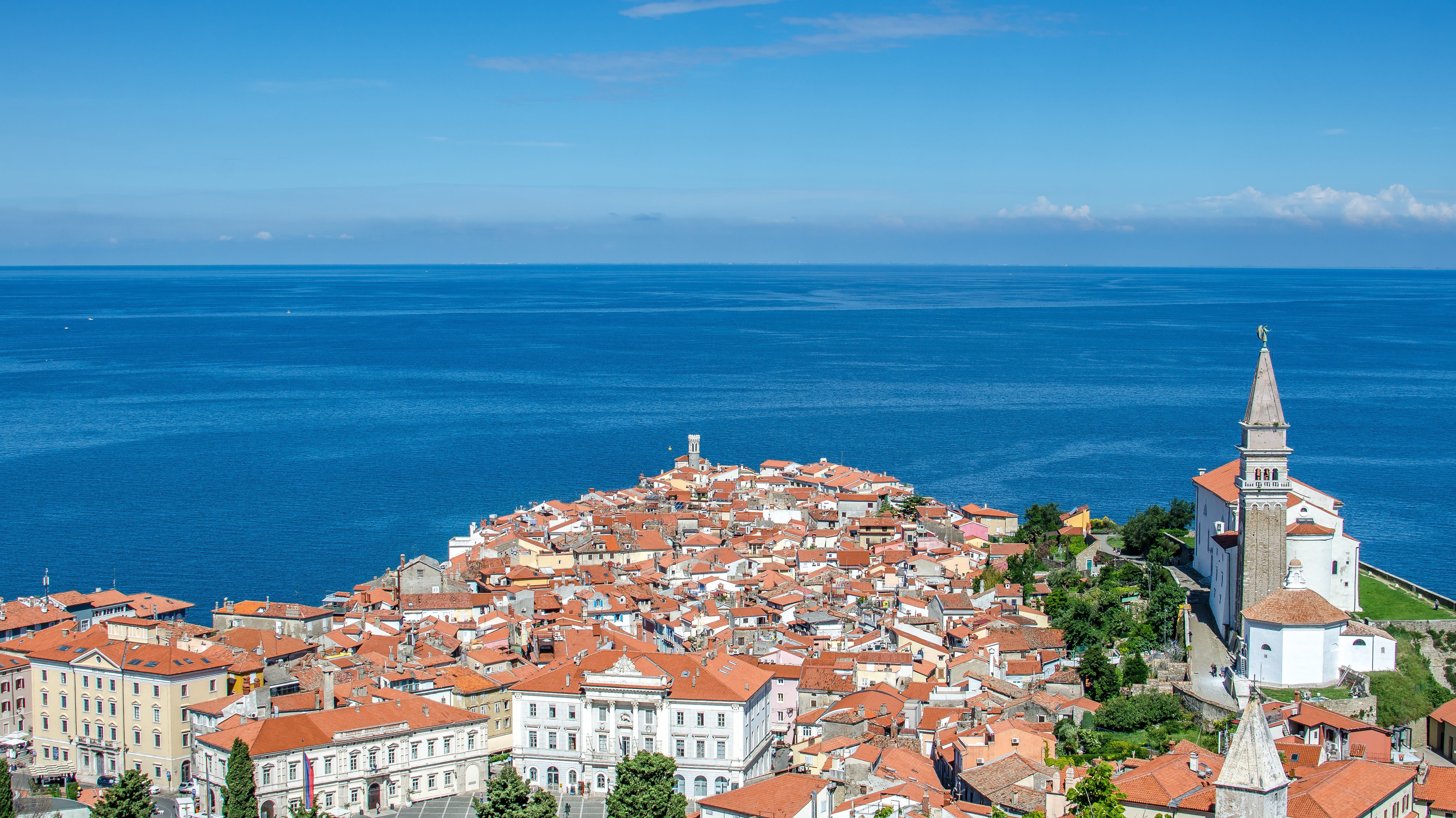 Piran, Slovenia, the Adriatic coastal town anchoring the countrys bocce scene