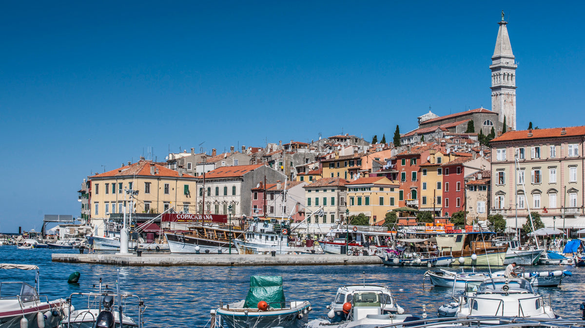 Rovinj, Croatia, the Istrian coastal town with a deep bocce tradition