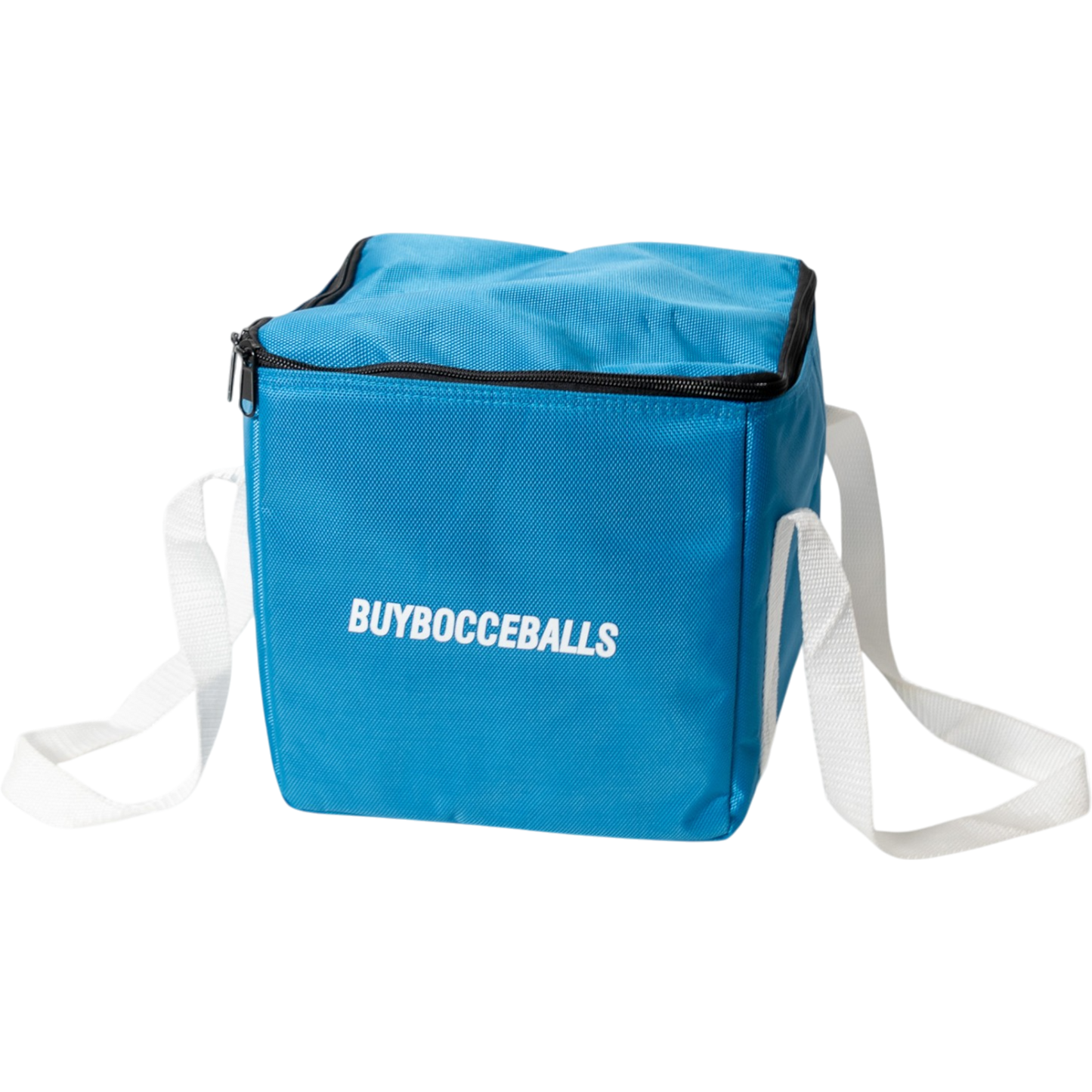 Blue Bocce Ball Bag - White Handles