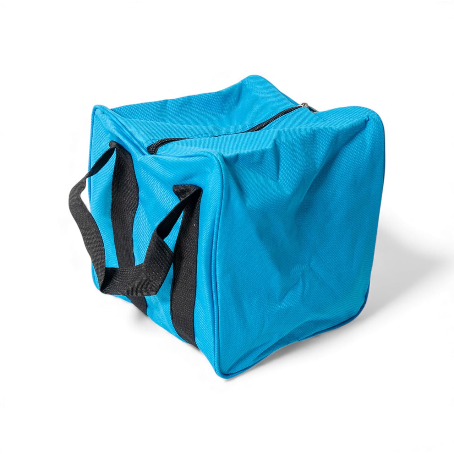 Light Blue Bocce Ball Bag - Black Handles