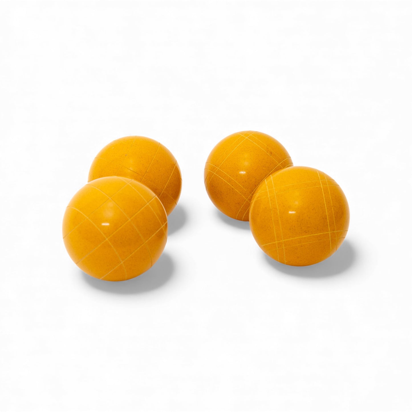 107 mm Marigold Solid Color 4-Ball Set
