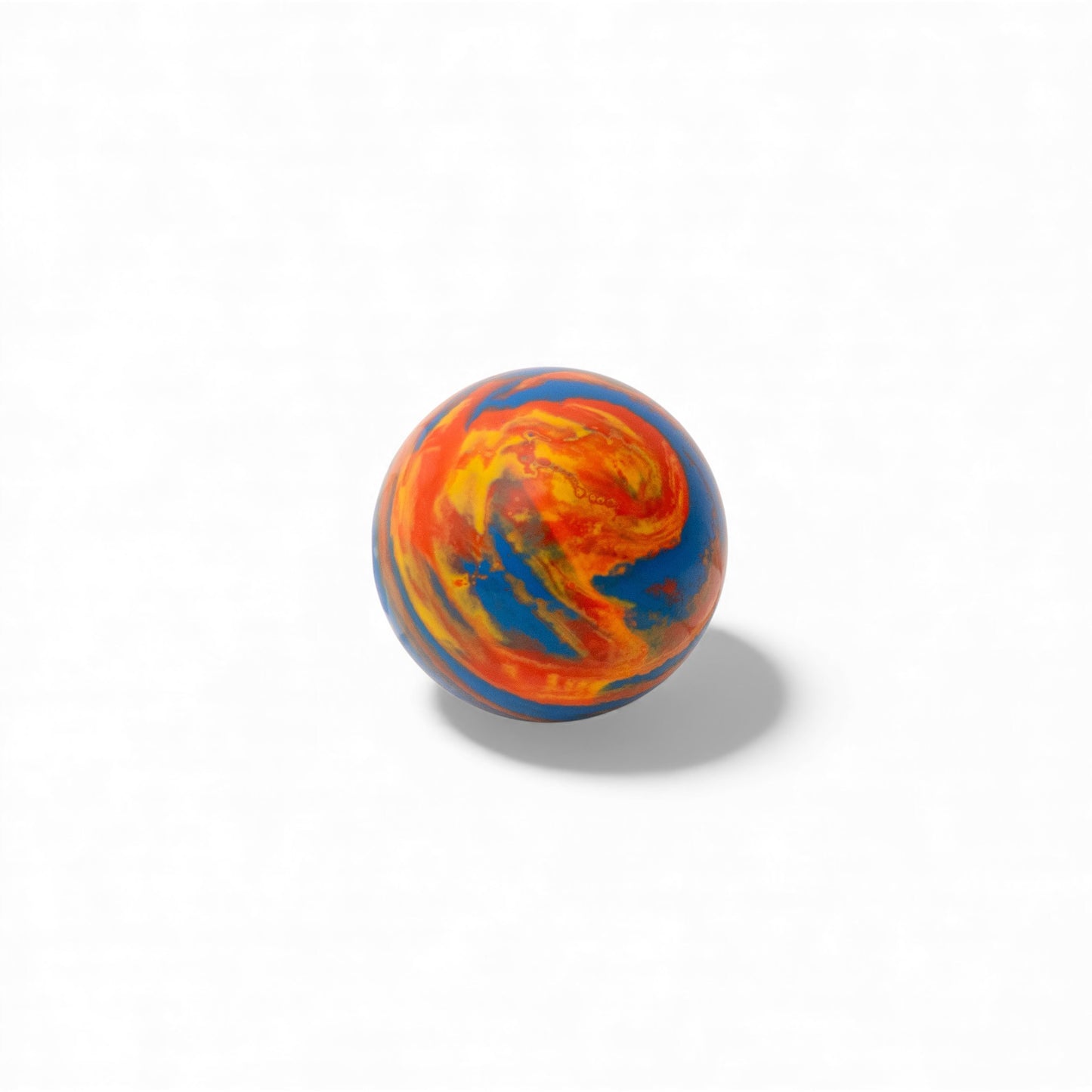 107 mm Blue/Orange/Yellow Marble Replacement Ball