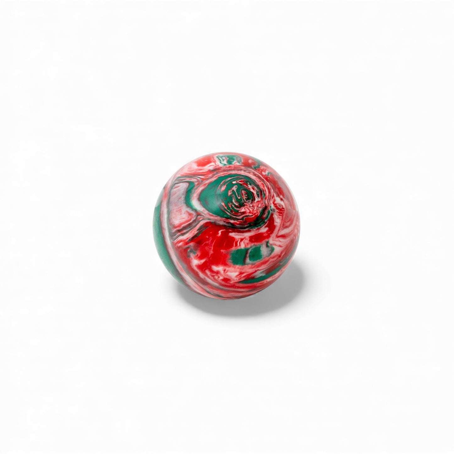 107 mm Red/White/Green Marble Replacement Ball