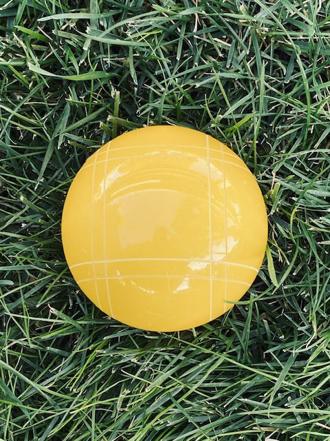 Choose from 12 EPCO 110mm Replacement Bocce Ball with close curvy stripes