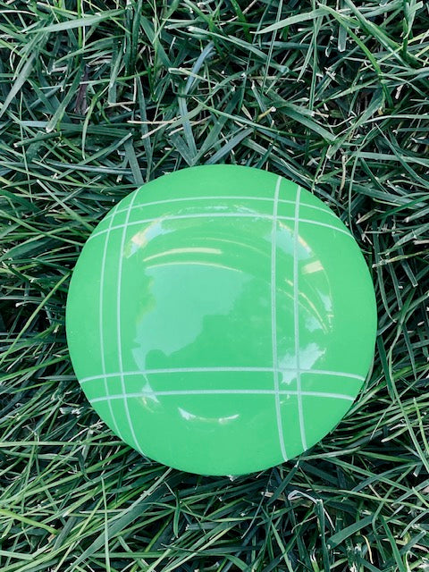 Choose from 12 EPCO 110mm Replacement Bocce Ball with close curvy stripes