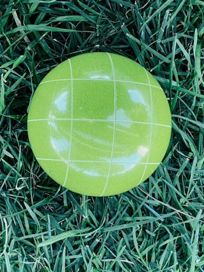 Choose from 8 Colors Replacement EPCO 107mm Bocce Ball with Criss Crossed stripes