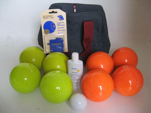 Basic EPCO Bocce package - 110mm Yellow and Orange balls.