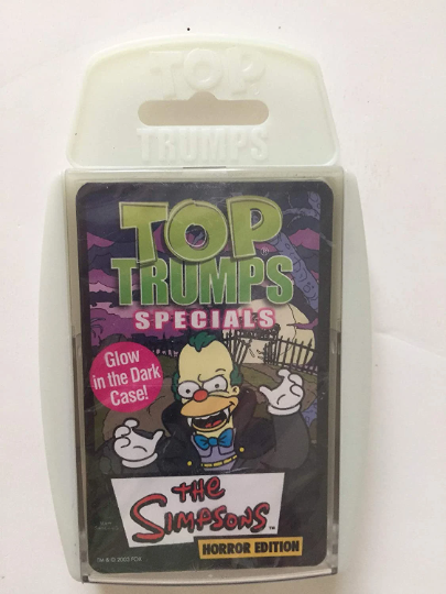Top Trumps - Simpsons Horror