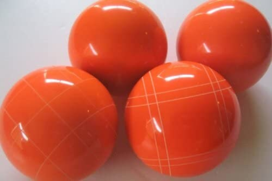 Choose from 11 colors: EPCO 110mm 4 pack Bocce Ball GLO