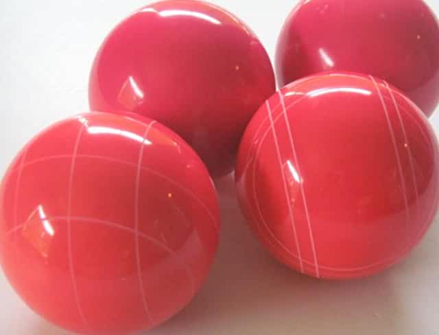 Choose from 11 colors: EPCO 110mm 4 pack Bocce Ball GLO