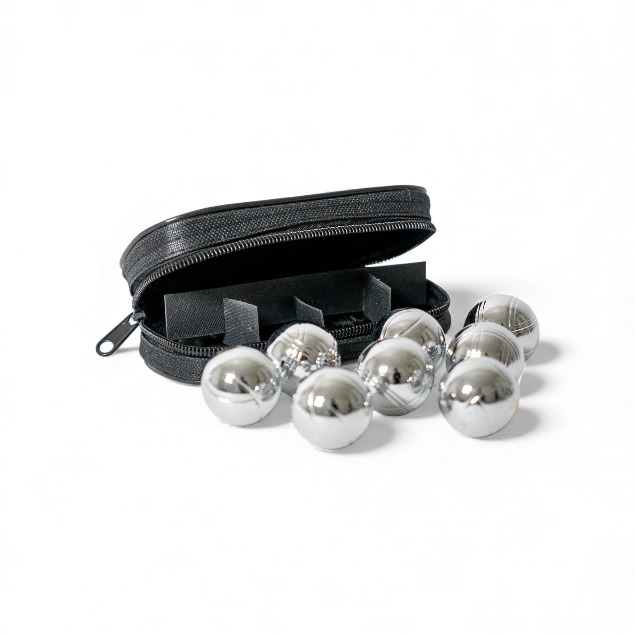 Bocce rules for measuring close calls with 30 mm mini metal set