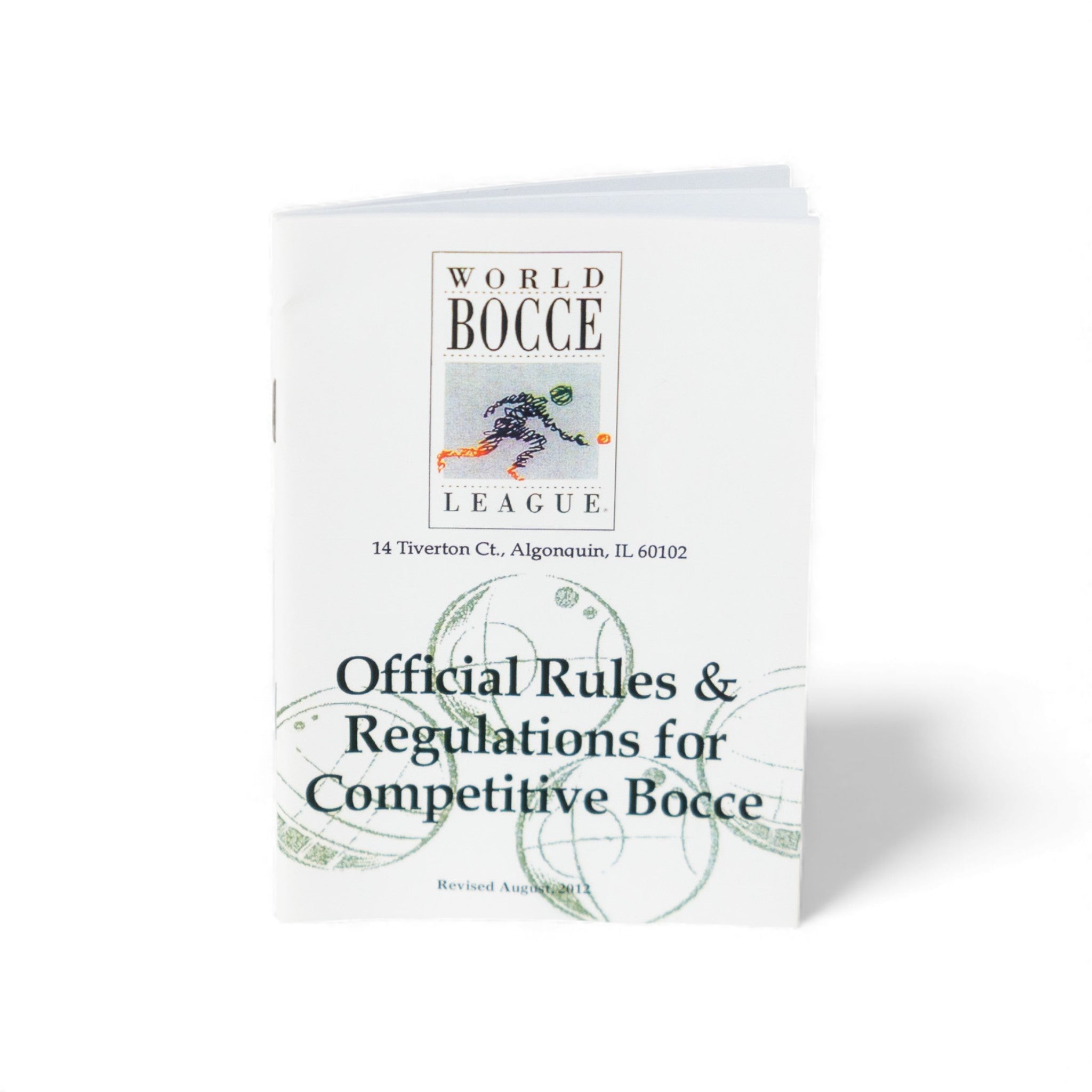 Bocce Rule Book Official Open Rules, the standard reference for beginners and league play