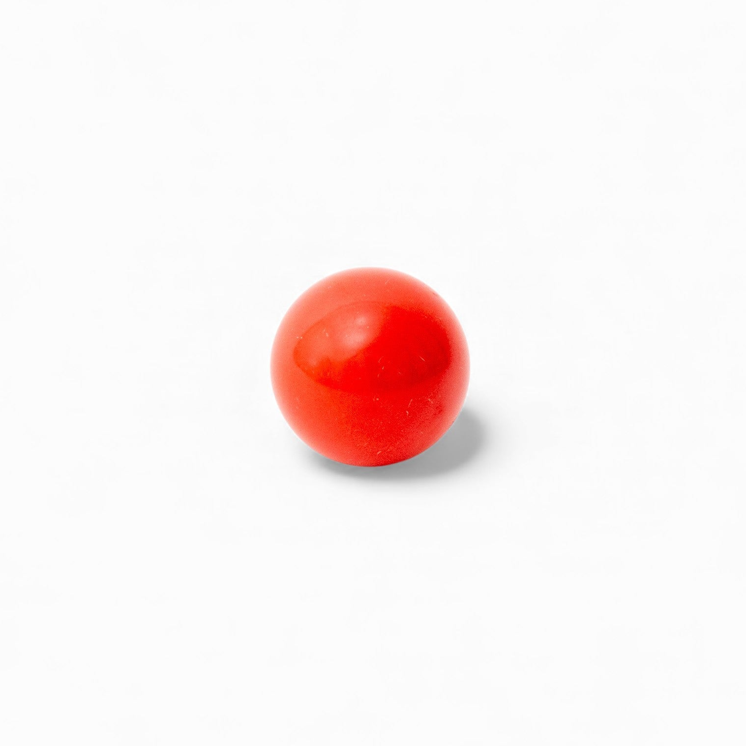 Bocce for novice players foundation with red pallino replacement