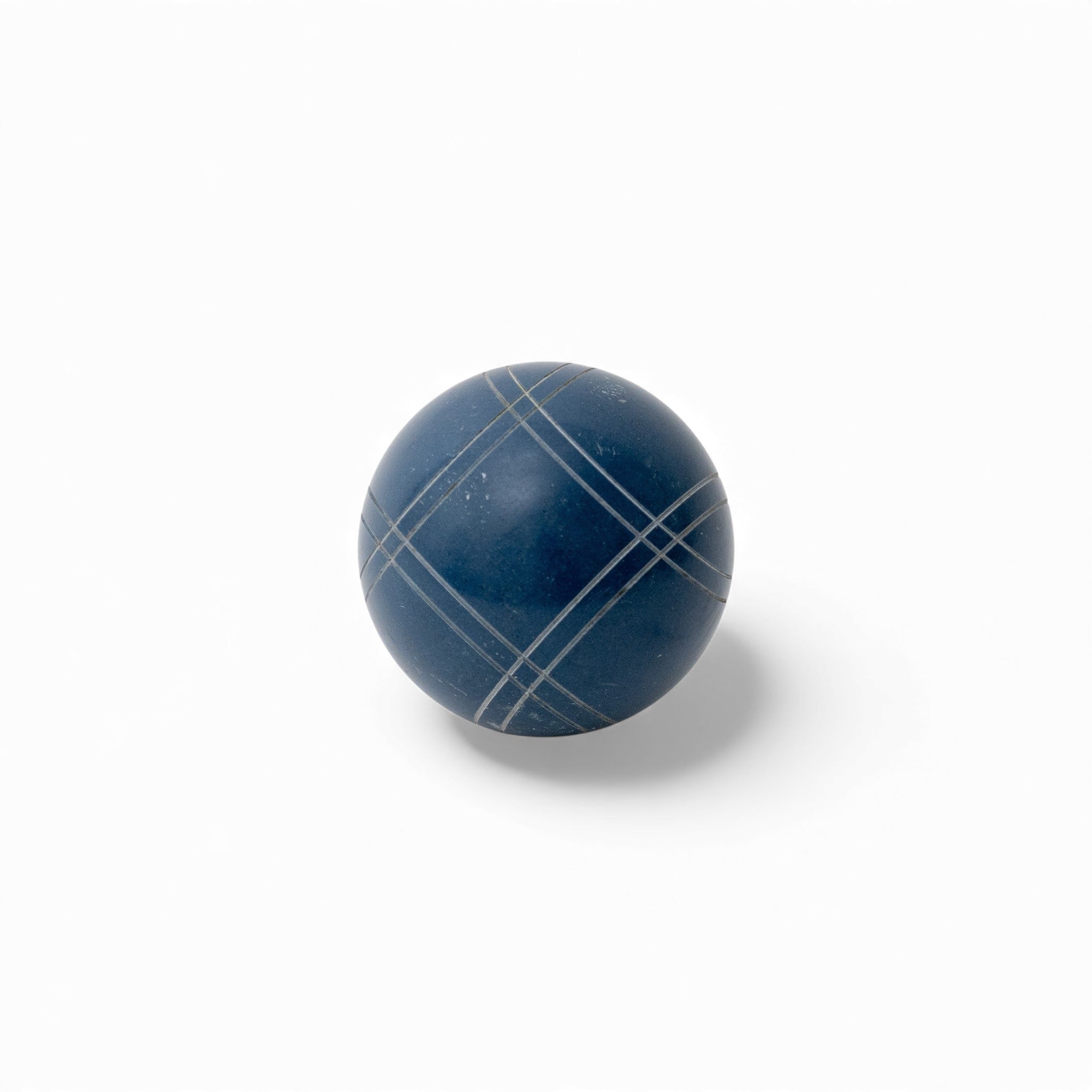 Blue solid color bocce ball replacement