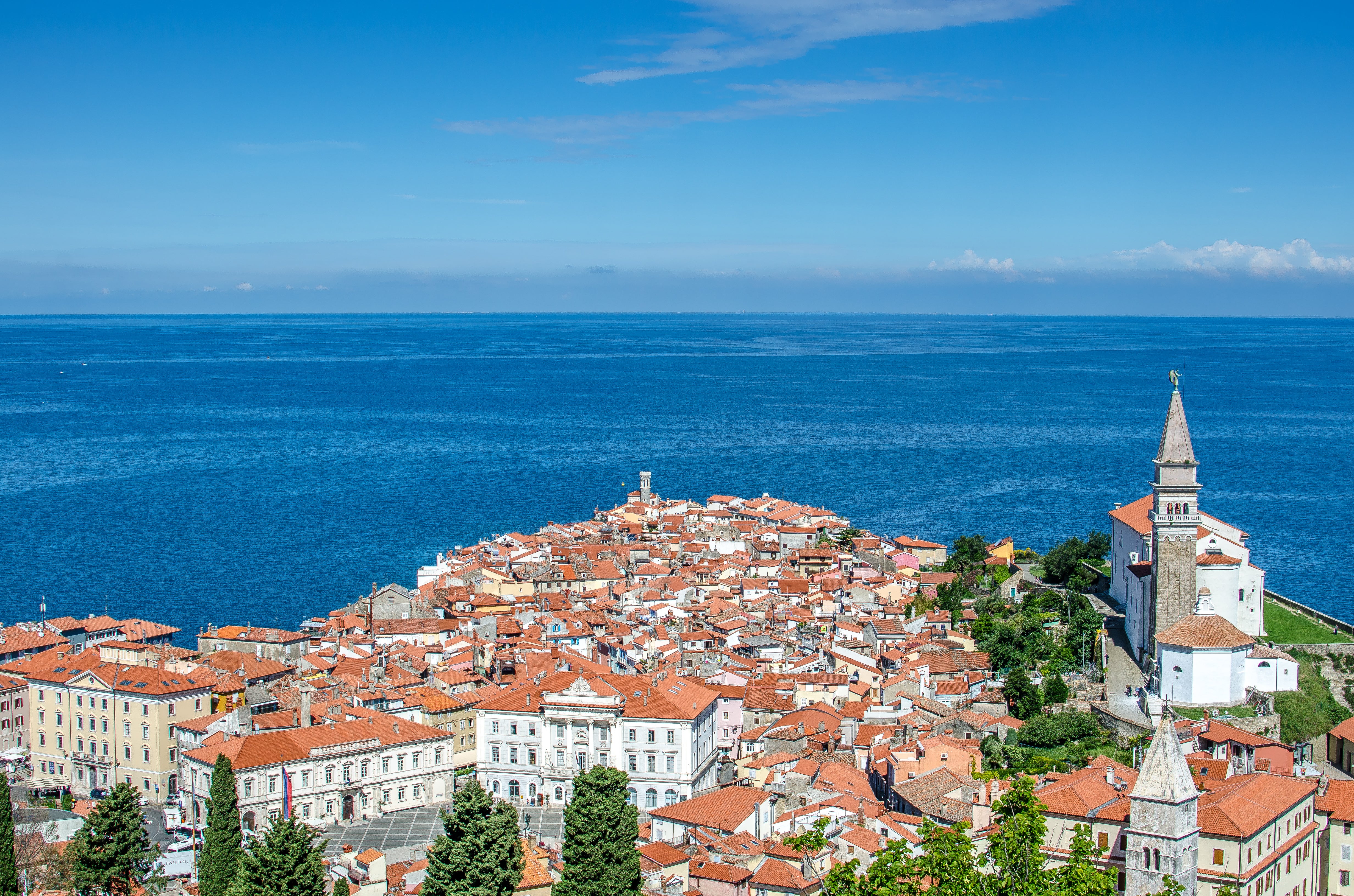 Piran, Slovenia, the Adriatic coastal town anchoring the countrys bocce scene