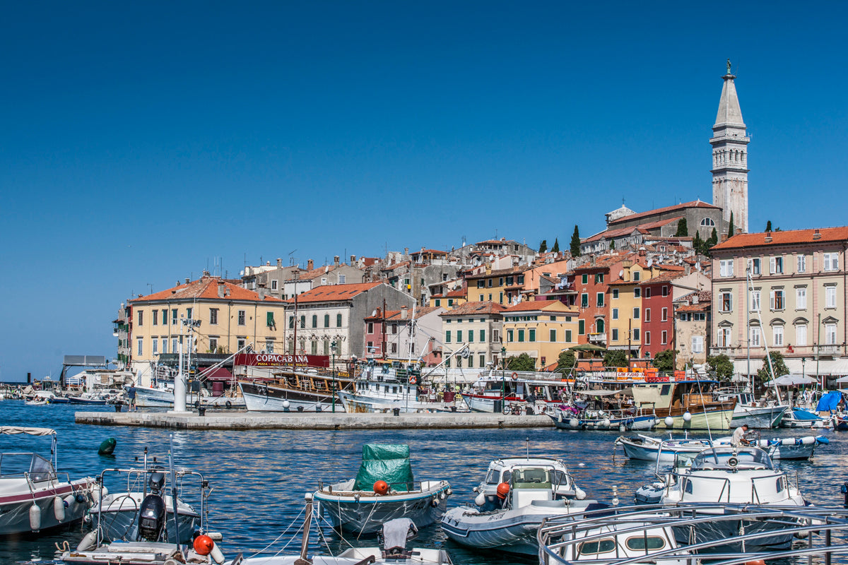 Rovinj, Croatia, the Istrian coastal town with a deep bocce tradition