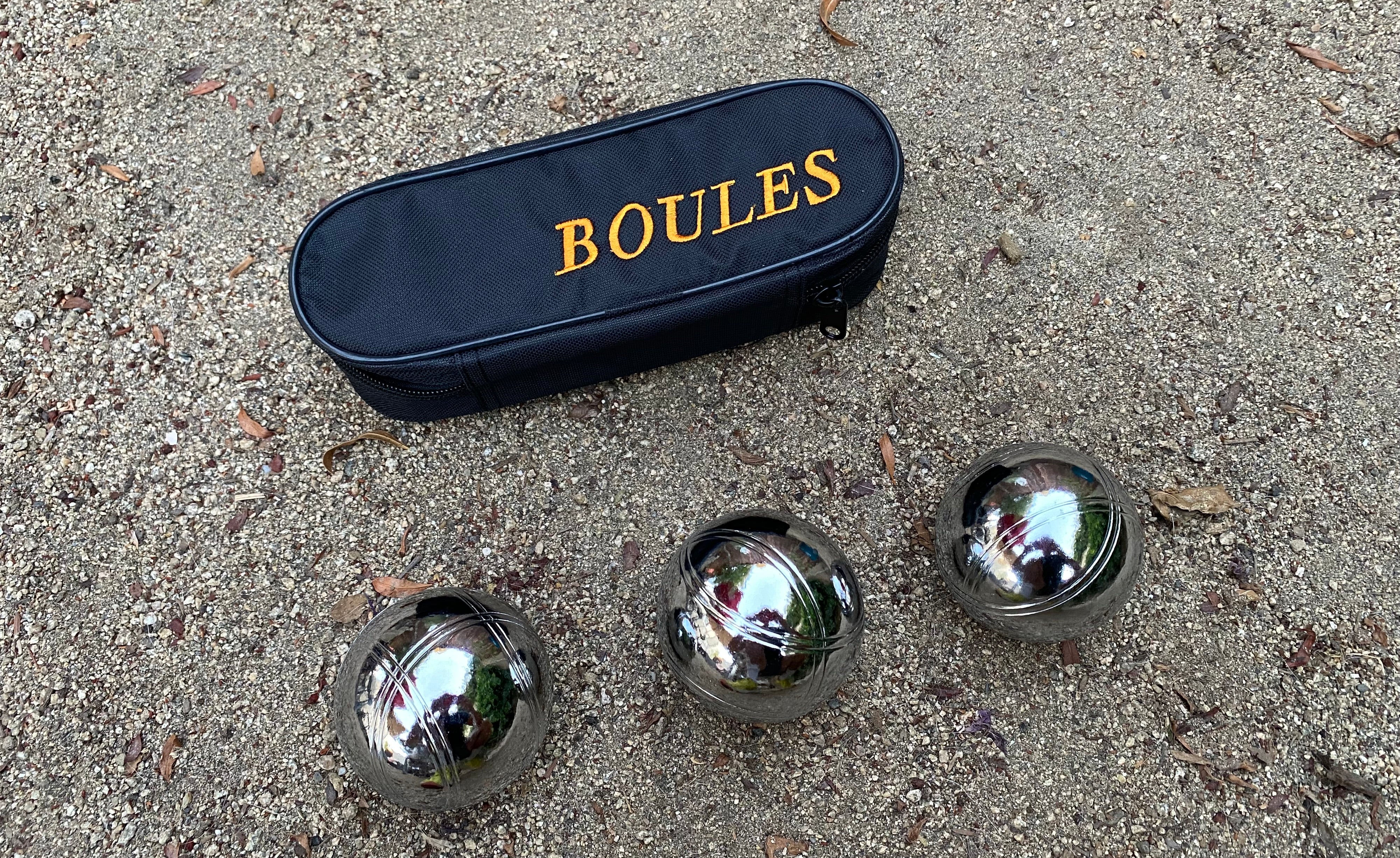 A Variety of Colors for 3 Boule Sets