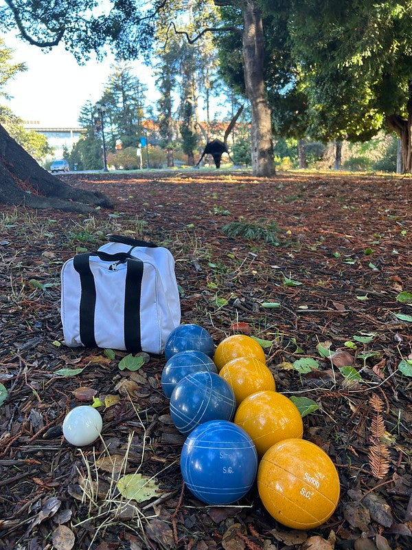 107 mm Custom 8 Ball Bocce Sets for 2-4 Players