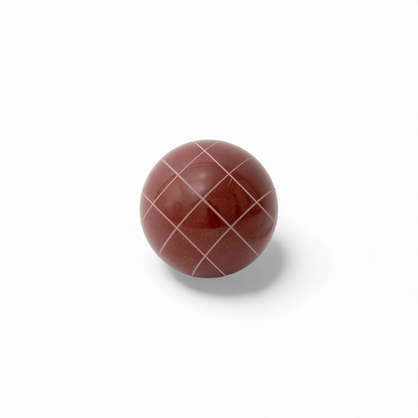 107 mm Dark Red Solid Color Replacement Ball