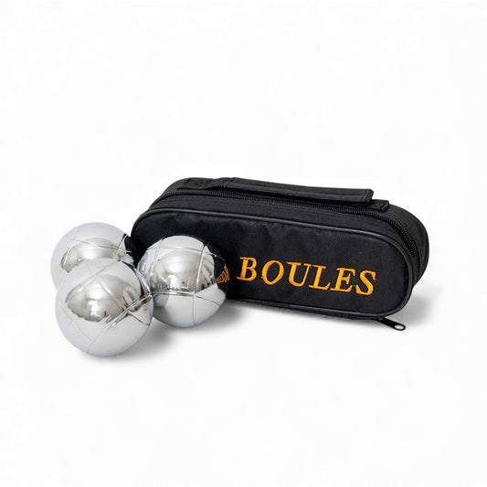 73 mm Metal/Petanque Boules 3-Set Bundle