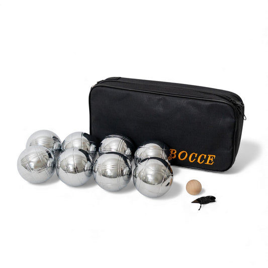 73 mm Metal Bocce/Petanque 8-Ball Set