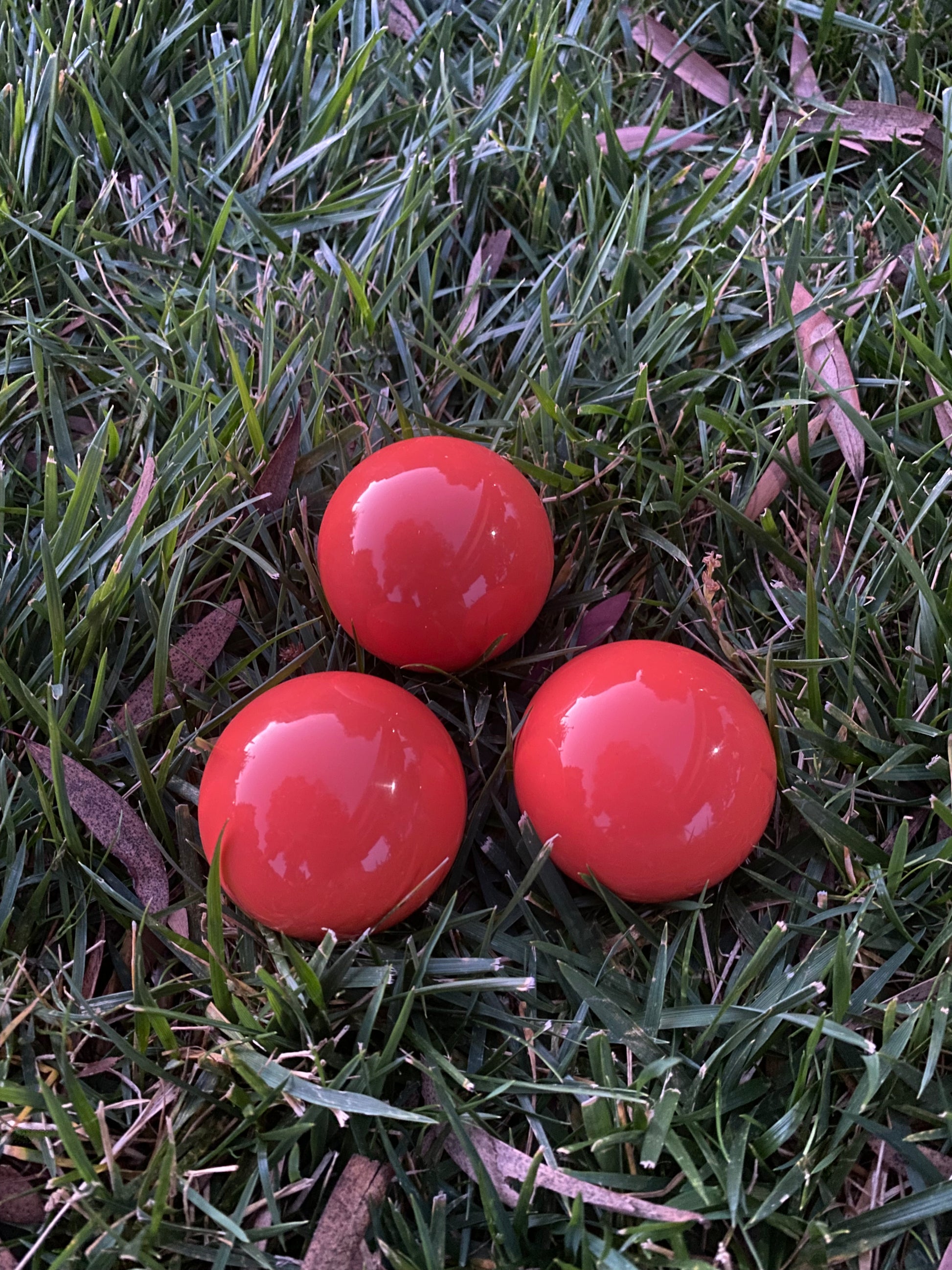 Orange Pallinos for Bocce Ball Set