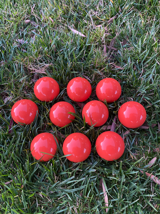 Orange Pallinos for Bocce Ball Set