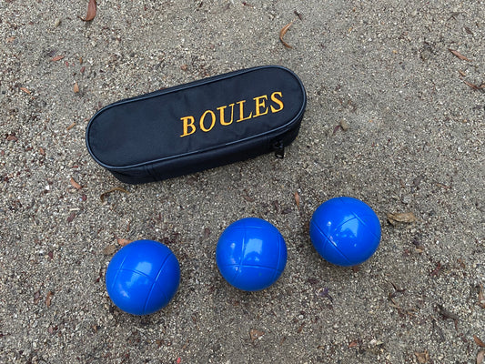 Blue 3 Boule Set