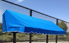blue canopy for tennis, bocce, or pickleball
