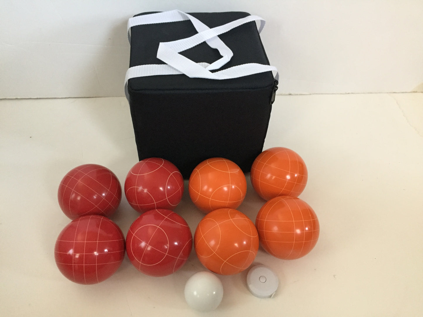 107mm with Orange and Red Balls with Black Bag