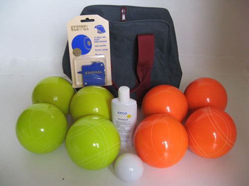 Basic EPCO Bocce package - 110mm Yellow and Orange balls