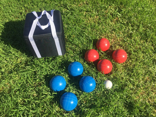 107mm with Blue and Red Balls with Black Bag