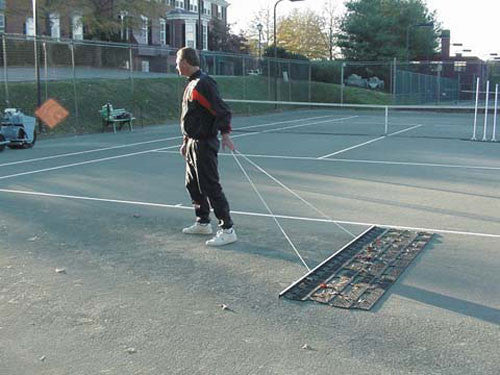 Bocce Court Aussie Clean Sweep (8' wide)