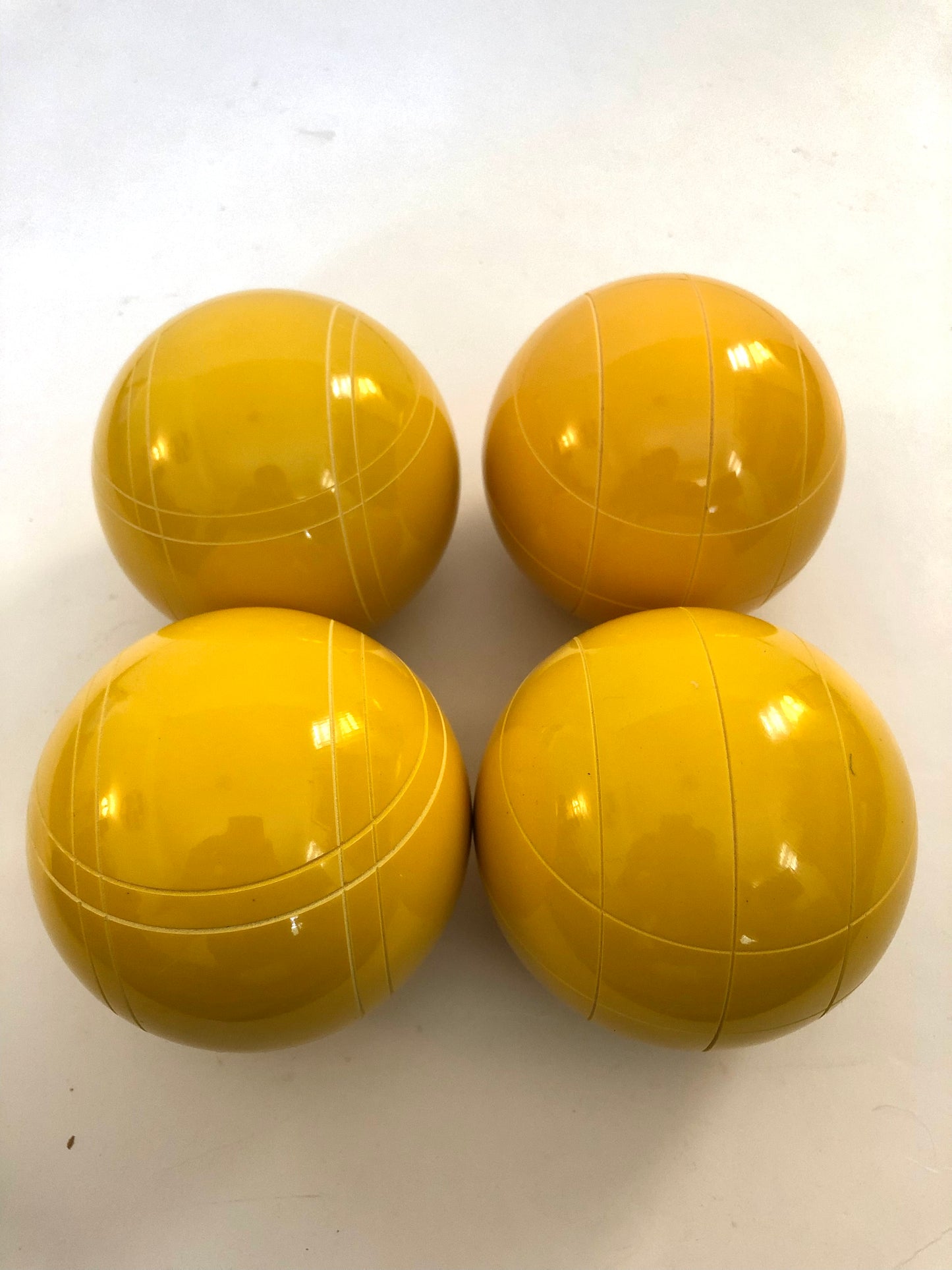 Choose from 11 colors: EPCO 110mm 4 pack Bocce Ball GLO