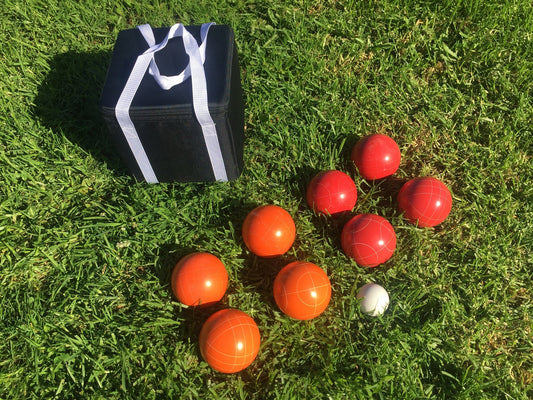 107mm with Orange and Red Balls with Black Bag