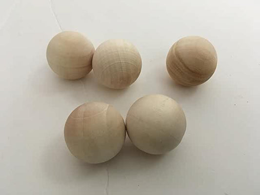 30mm wood jacks for petanque/bocce/boules - pack of 5 balls